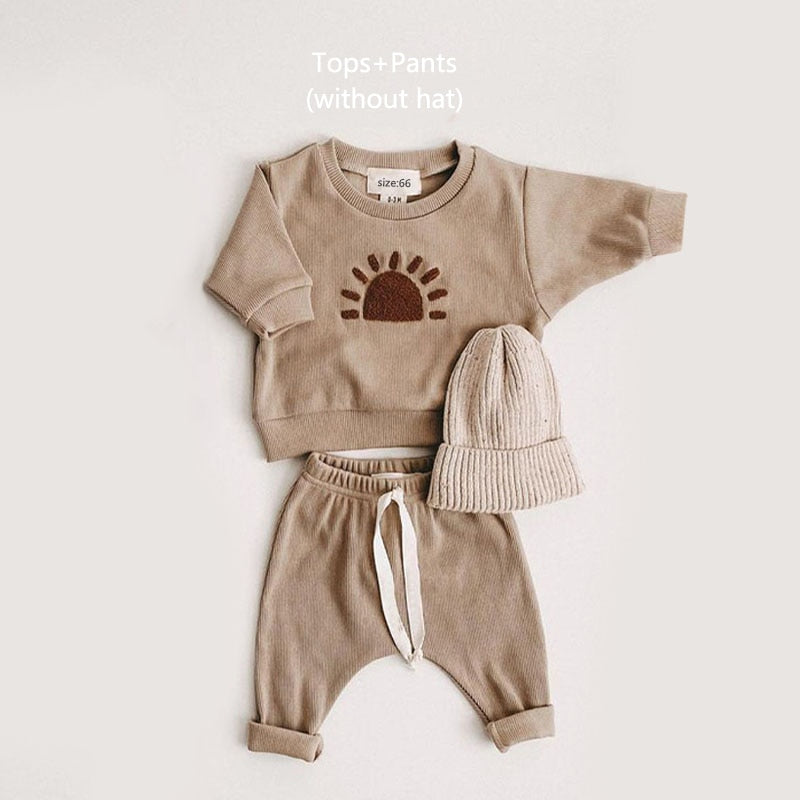 Rainbow & Sun Tracksuit Set (3 colors)